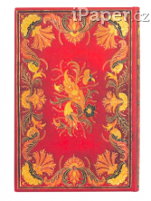 Paperblanks diář 18měsíční 2023-2024 Fiammetta mini horizontální DE9482-1
